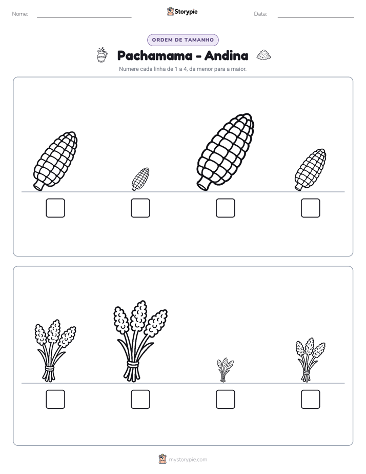 Ordem de Tamanho