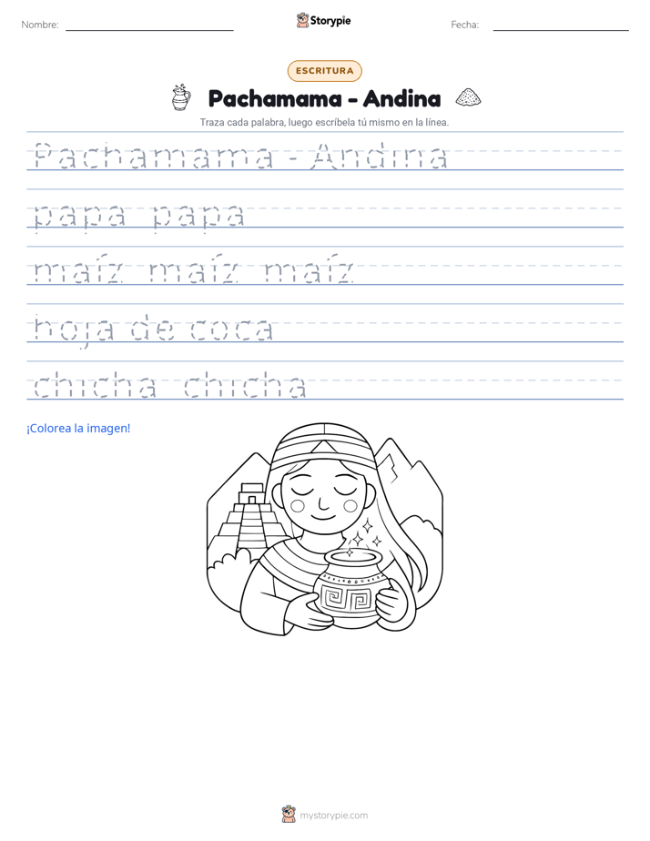 Práctica de Escritura