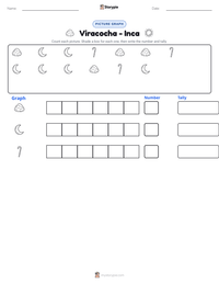 Viracocha - Inca printable worksheet preview