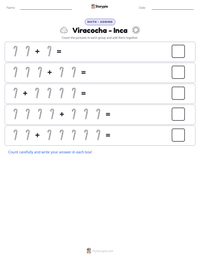 Viracocha - Inca printable worksheet preview