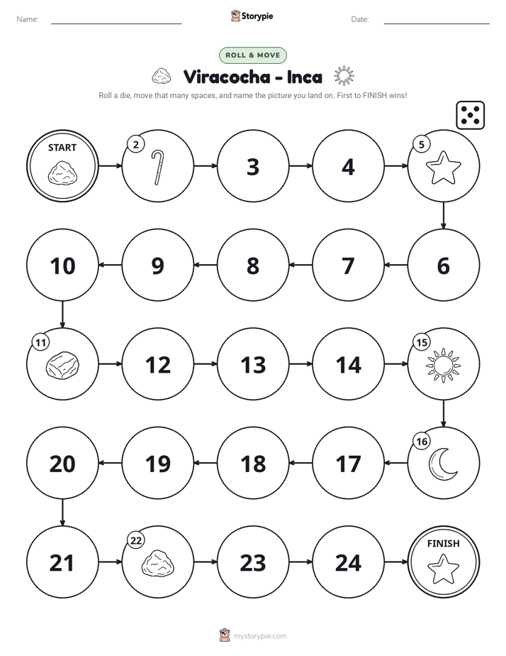 Roll & Move Game