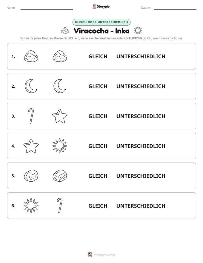 Gleich oder Anders