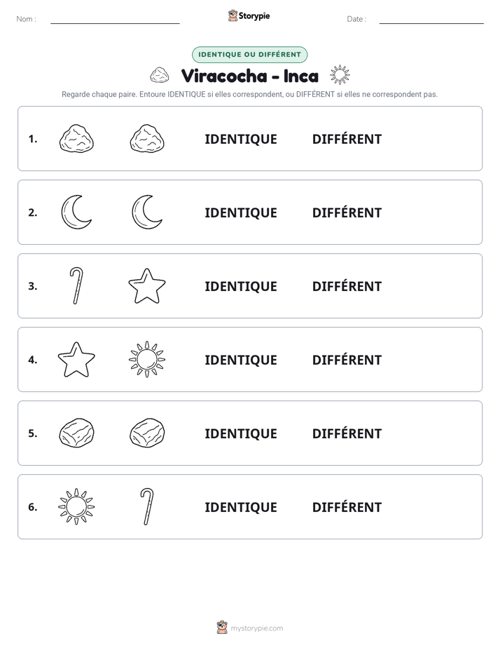 Identique ou Différent