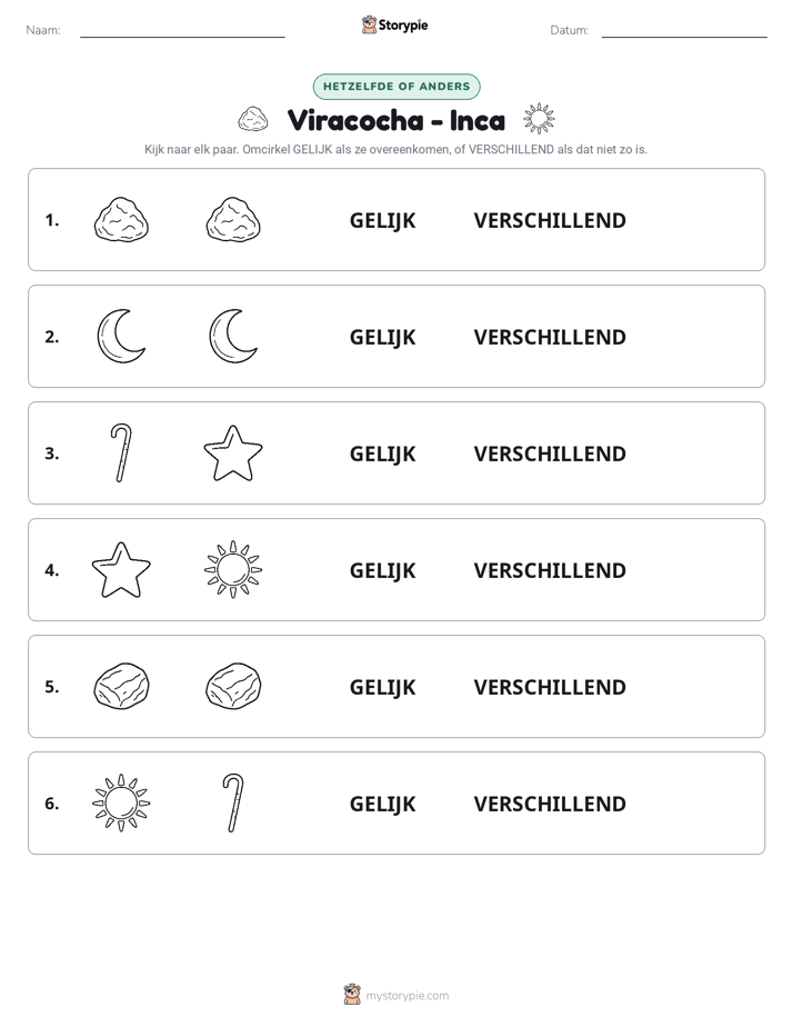 Zelfde of Verschillend