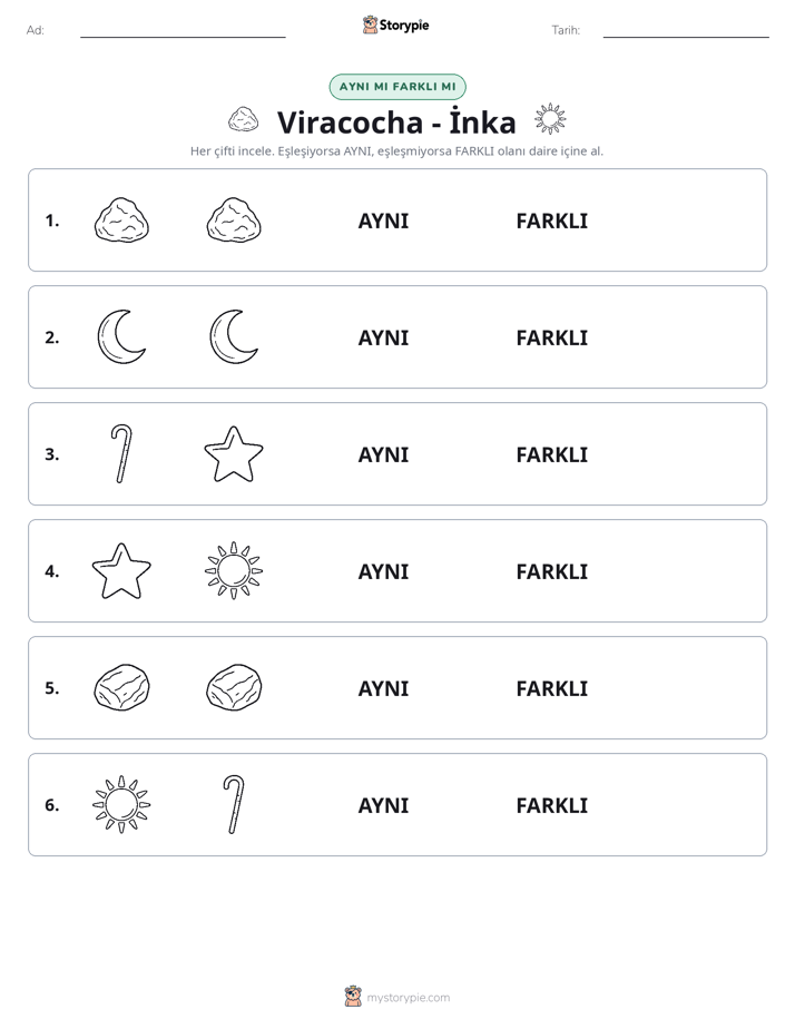 Aynı mı Farklı mı