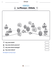 La Pincoya - Chilote yazdırılabilir çalışma sayfası önizlemesi