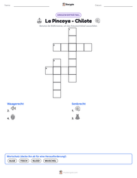 La Pincoya - Chilote druckbare Arbeitsblatt Vorschau