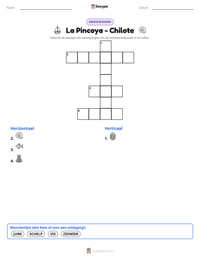 La Pincoya - Chilote afdrukbare werkblad voorbeeld