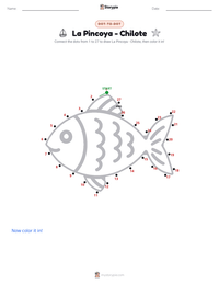 La Pincoya - Chilote printable worksheet preview