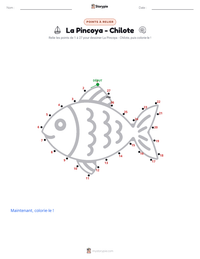 Aperçu de la feuille de travail imprimable La Pincoya - Chilote