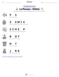 La Pincoya - Chilote afdrukbare werkblad voorbeeld
