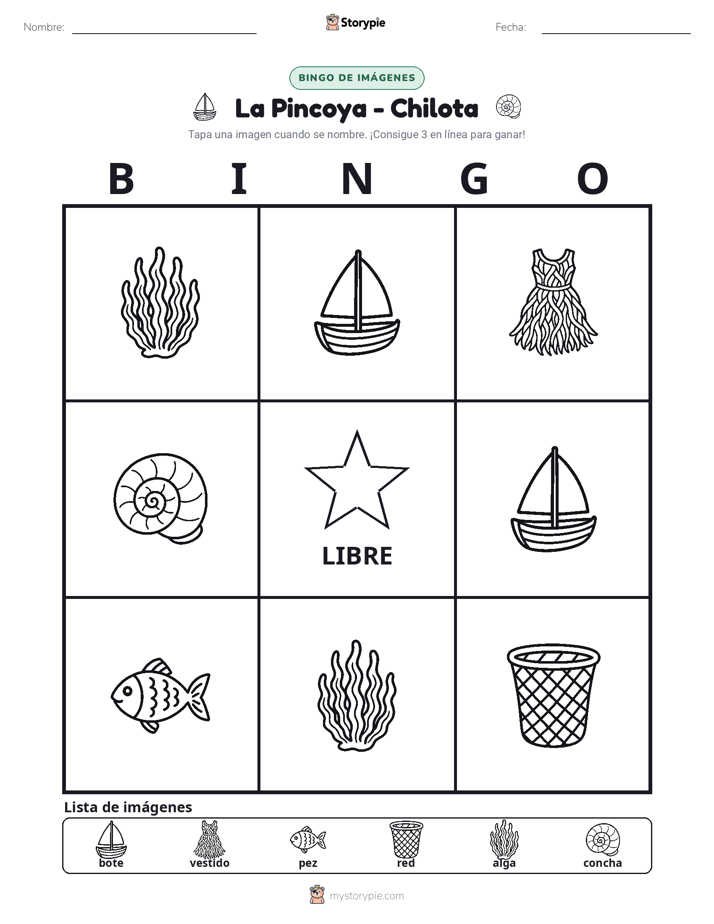Bingo de Imágenes