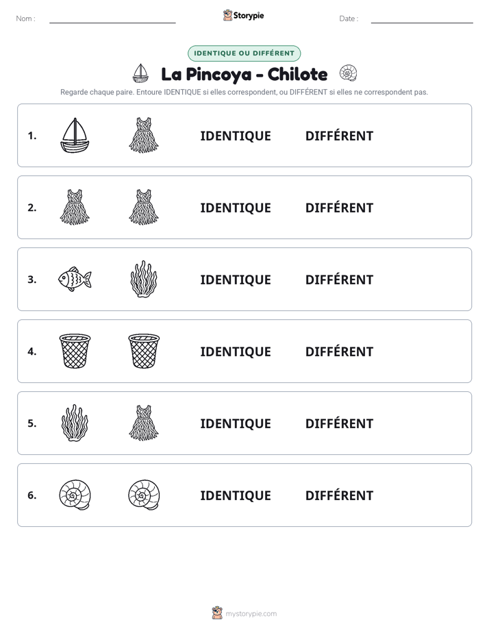 Identique ou Différent