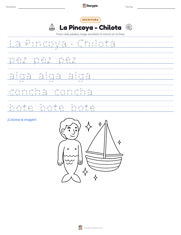 Práctica de Escritura