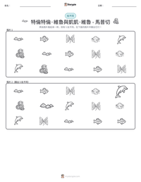 特倫特倫·維魯與凱凱·維魯 - 馬普切 可打印工作表预览