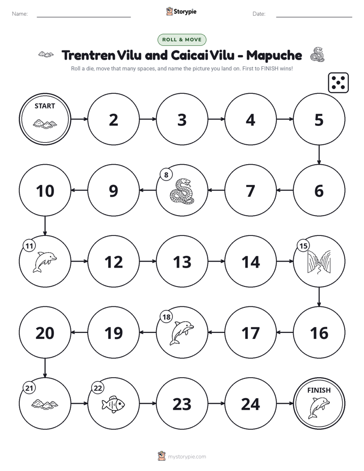 Roll & Move Game
