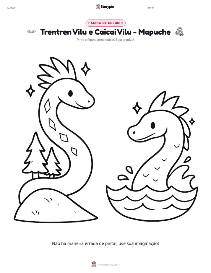 Página para colorir