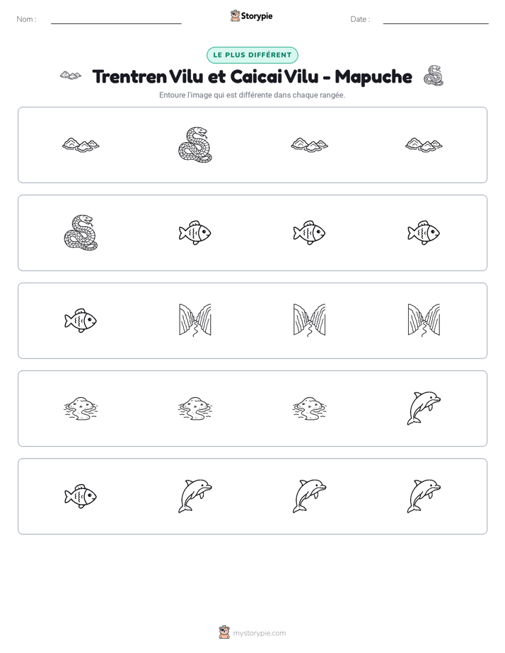 Celui qui ne correspond pas