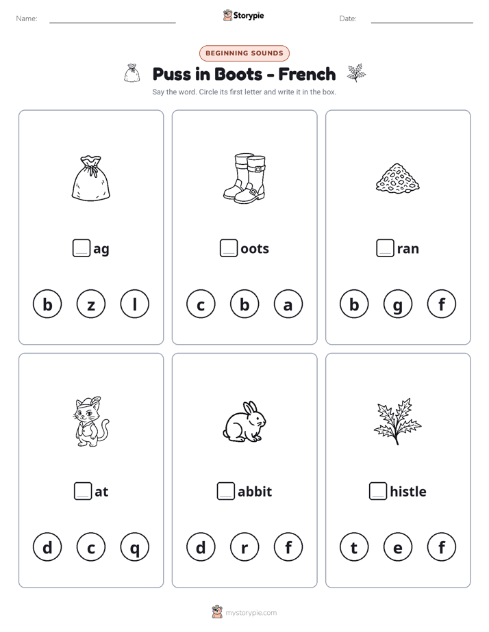 Beginning Sounds