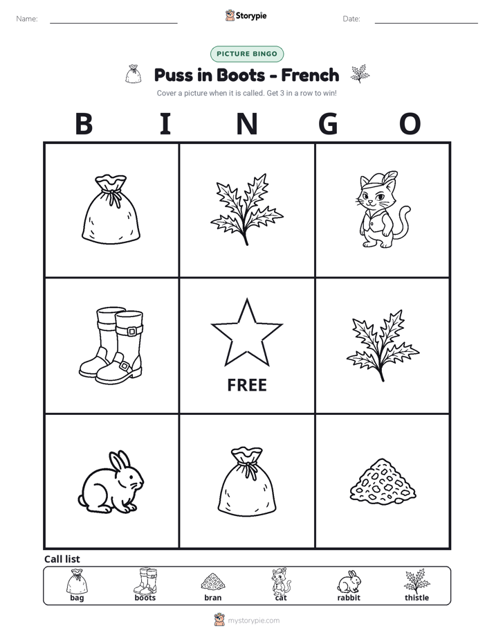 Picture Bingo