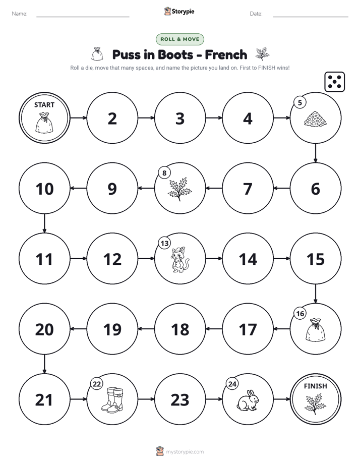 Roll & Move Game