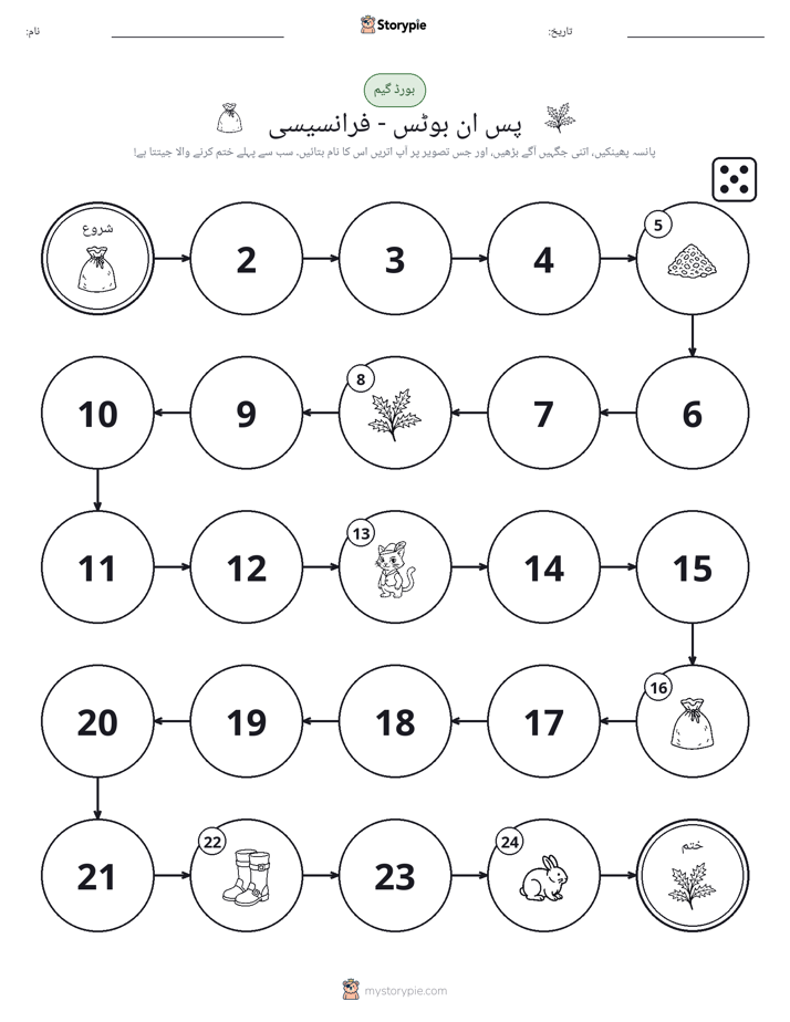 رول اور منتقل کریں کھیل