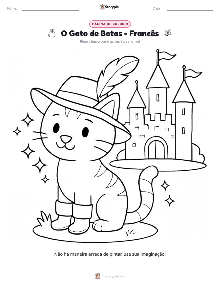 Página para colorir