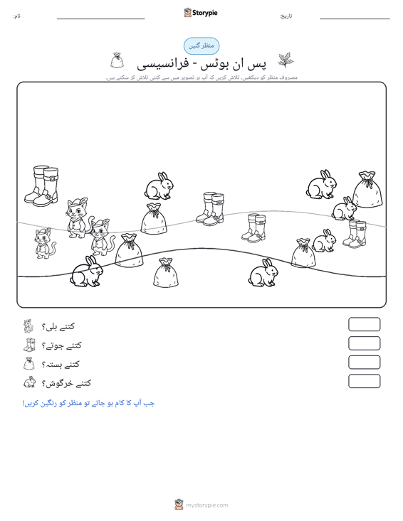 گنتی کا منظر