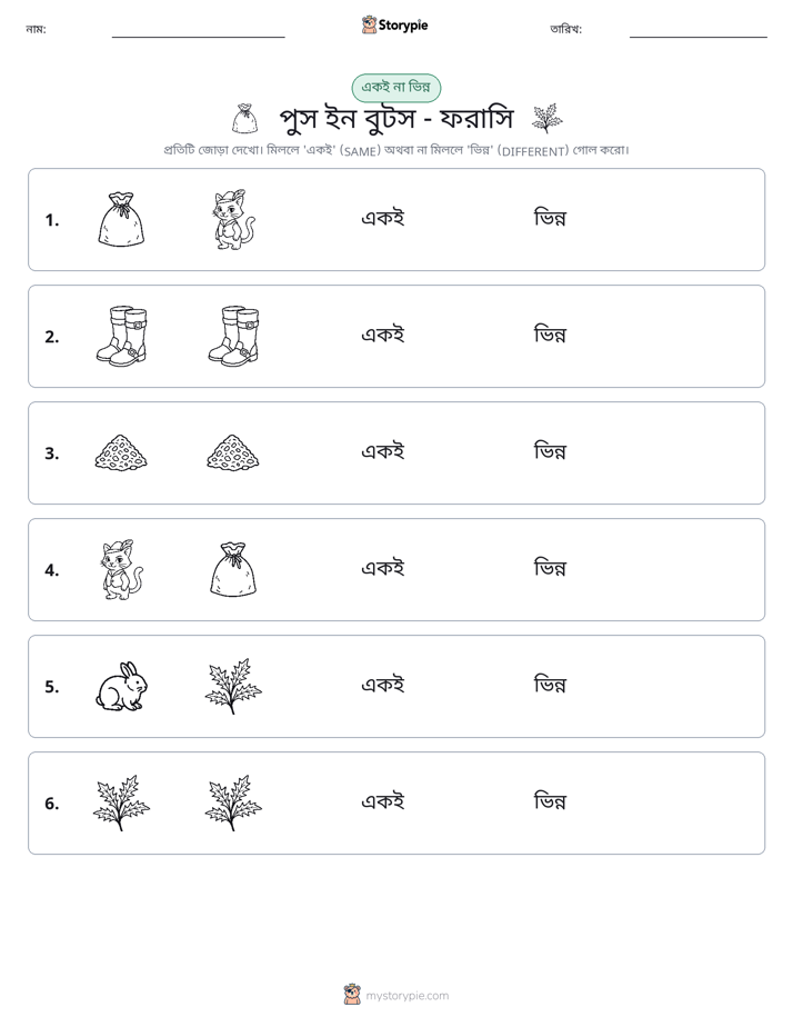 একই বা ভিন্ন