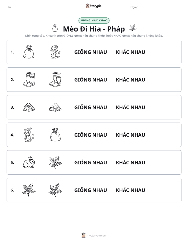 Giống Hay Khác