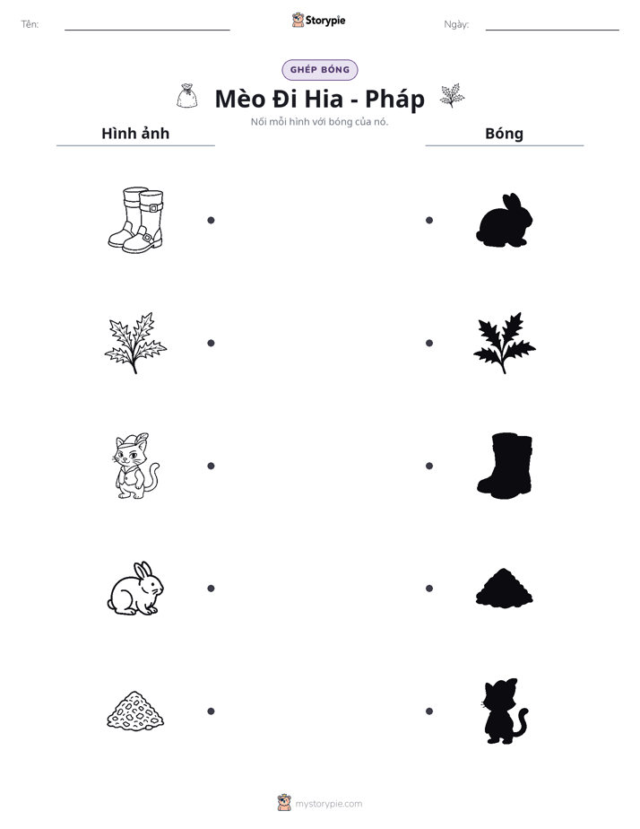 Ghép Hình Bóng