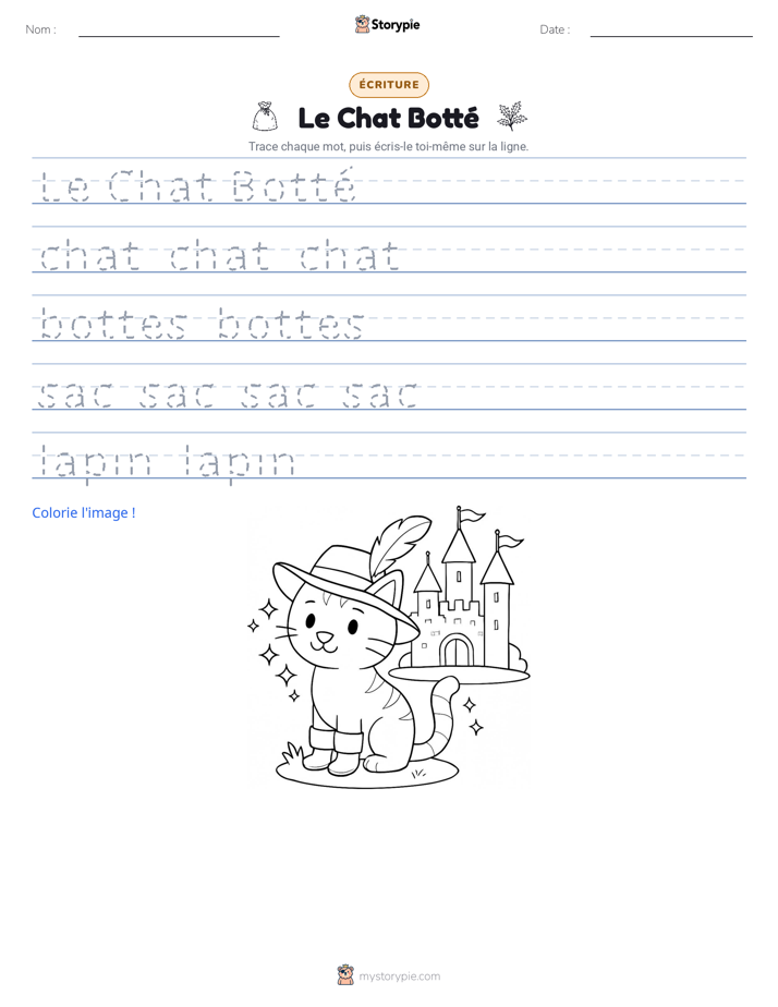 Pratique d'écriture