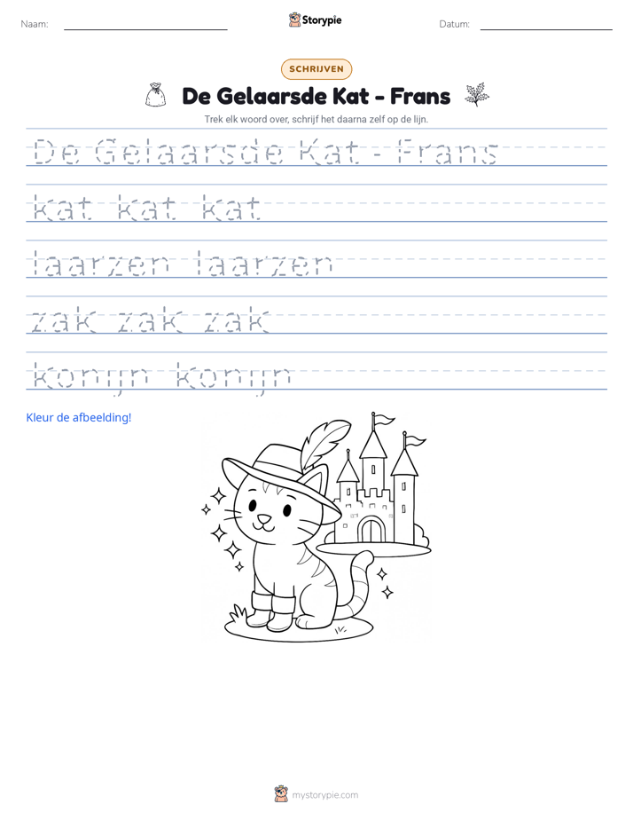 Schrijf Oefening