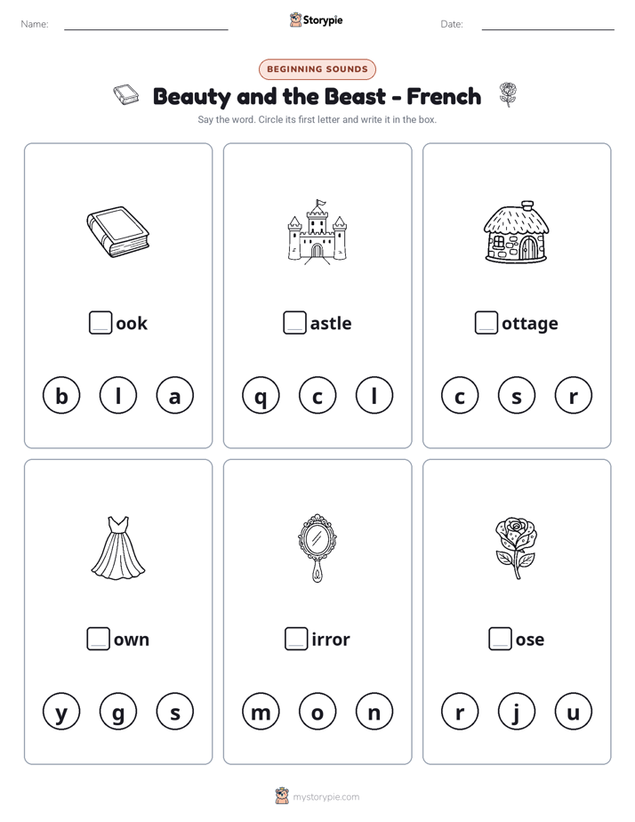 Beginning Sounds