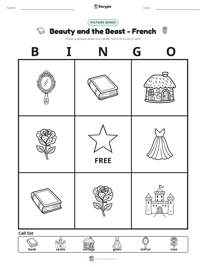 Picture Bingo