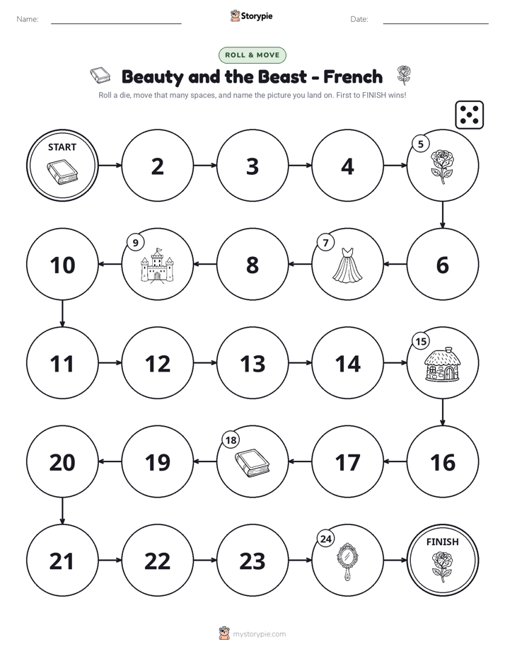 Roll & Move Game