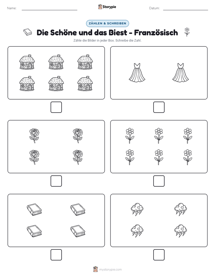 Zählen & Schreiben