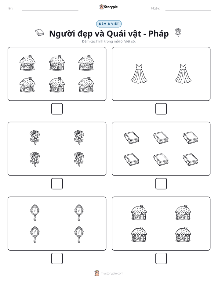 Đếm & Viết
