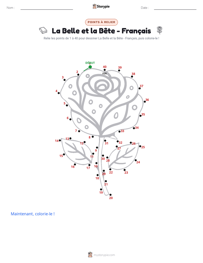 Relie les points