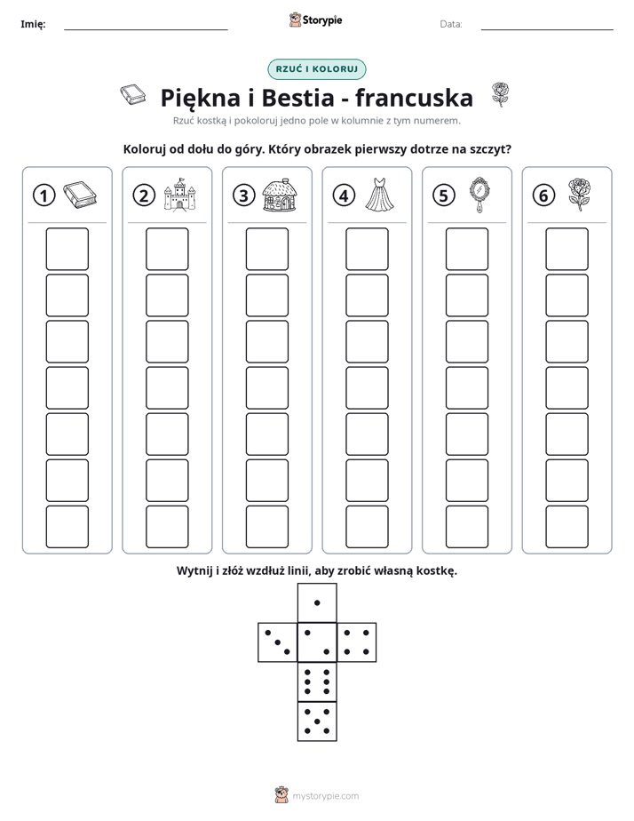 Rzuć i koloruj