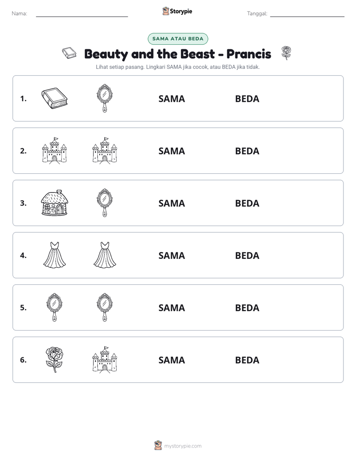 Sama atau Berbeda