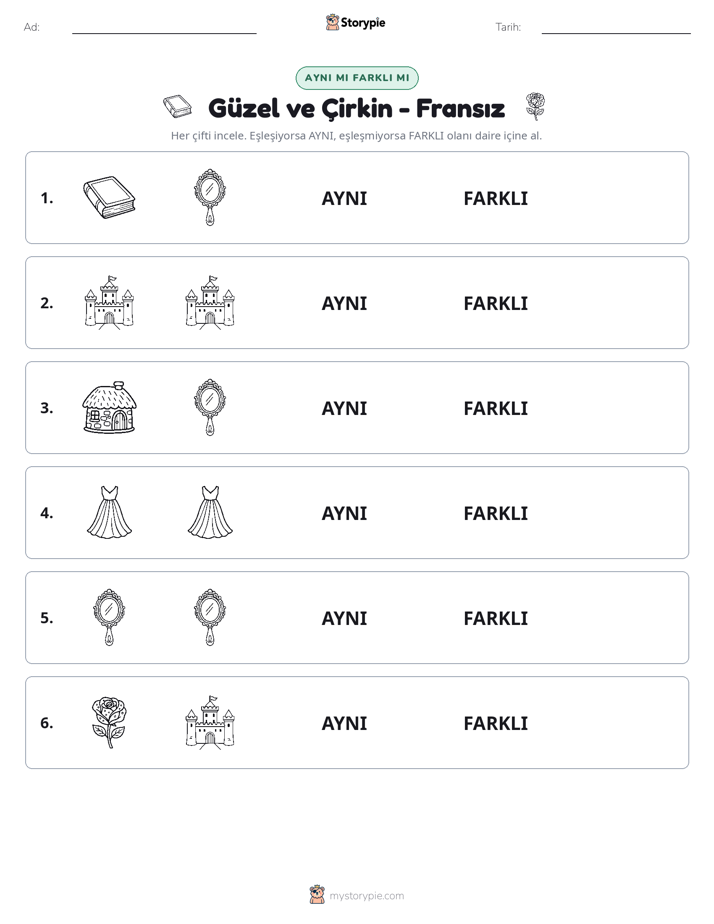 Aynı mı Farklı mı
