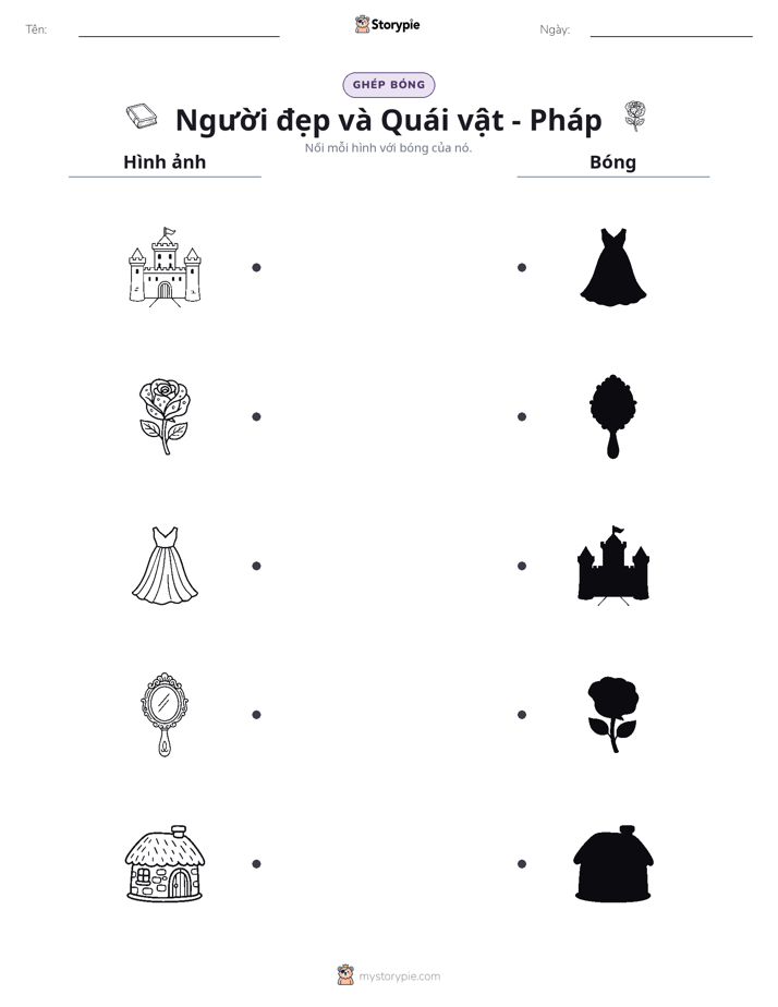 Ghép Hình Bóng