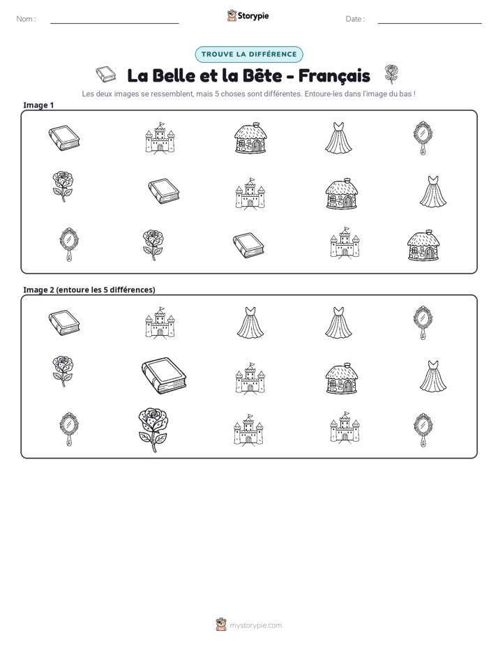 Trouvez les Différences