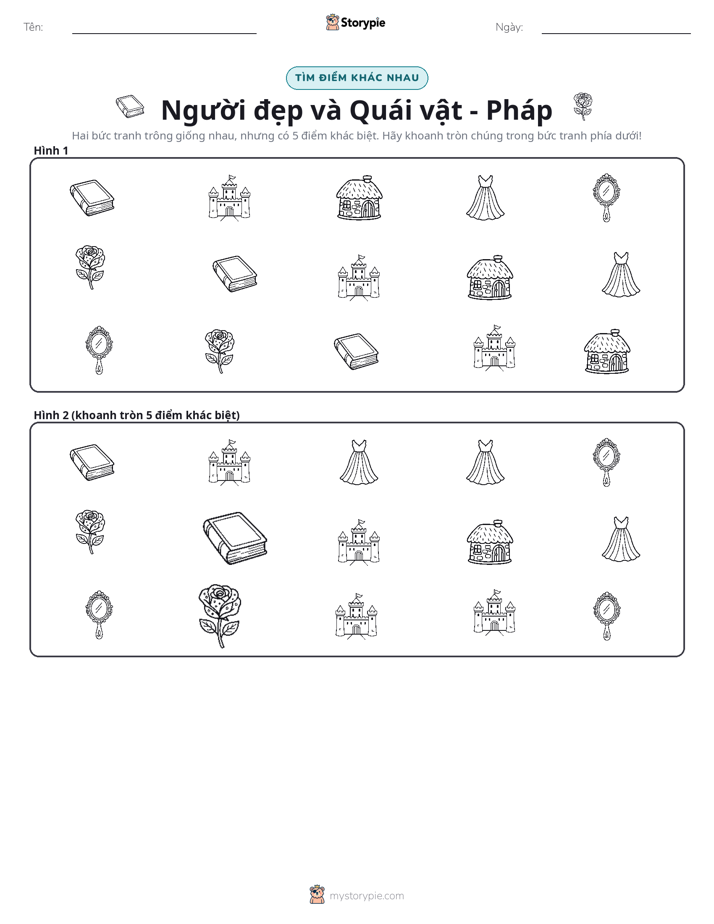 Tìm Sự Khác Biệt