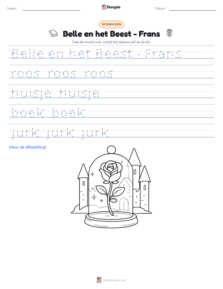 Schrijf Oefening