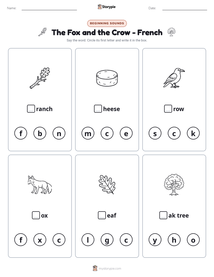 Beginning Sounds