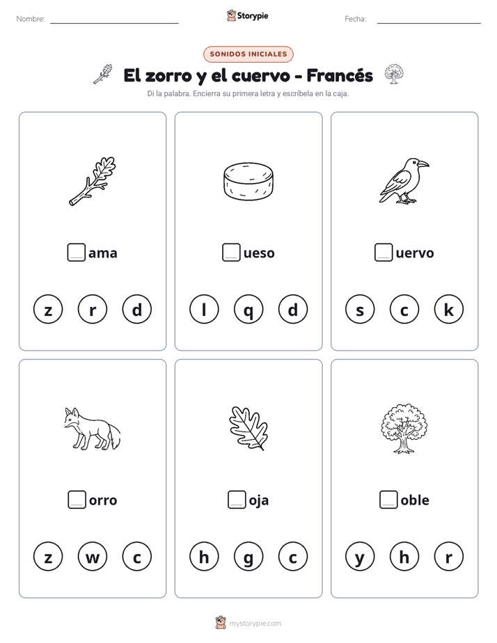 Sonidos Iniciales