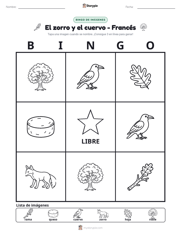 Bingo de Imágenes