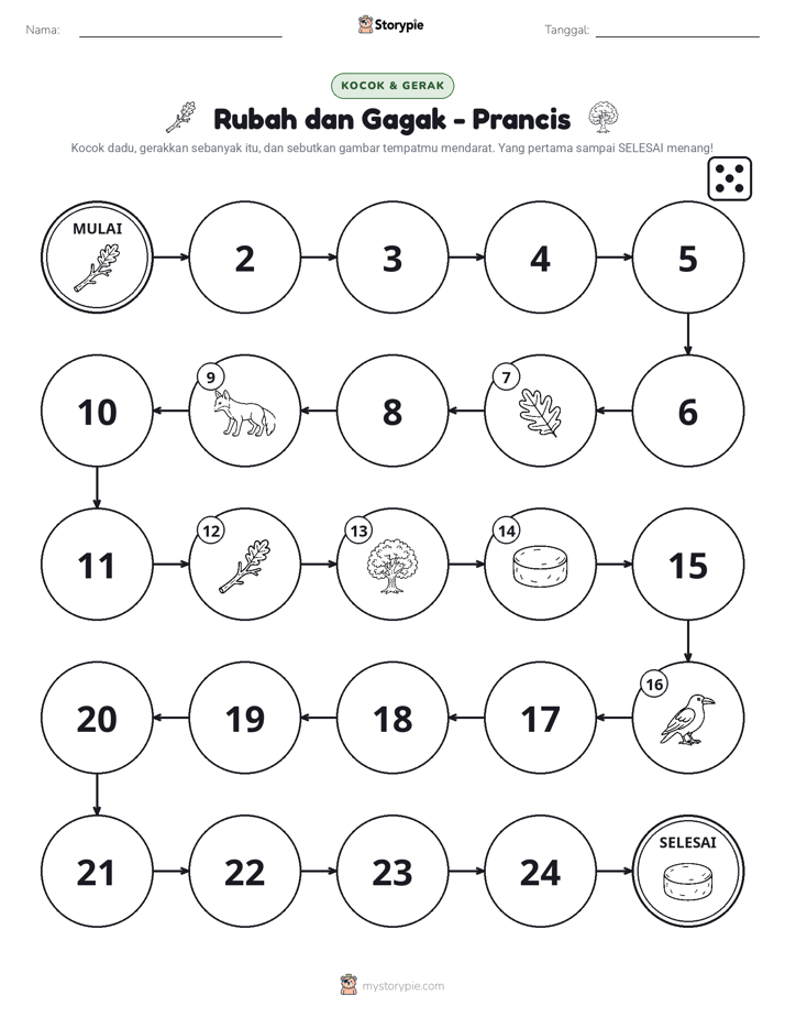 Permainan Gulung & Pindah